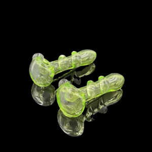 3.5" Lime Slyme Hand Pipe (Pack of 2) [SG3145] 