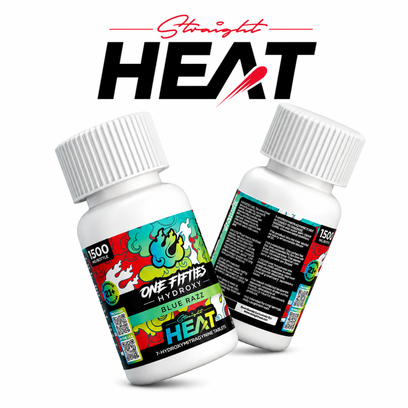 Straight Heat One Fifties 7-Hydroxy 150mg per Tablet – 10ct Jar