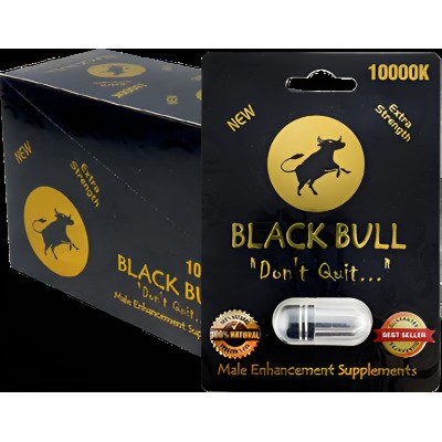 Black Bull Extreme Male Enhancement Supplements - 24CT Display