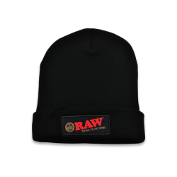 RAW - Black Beanie Hat [RAWBEANIEBLACK]