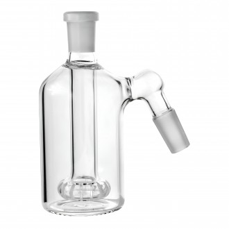 14mm Showerhead Perc Ash Catcher on 45° and 90° angles - Clear