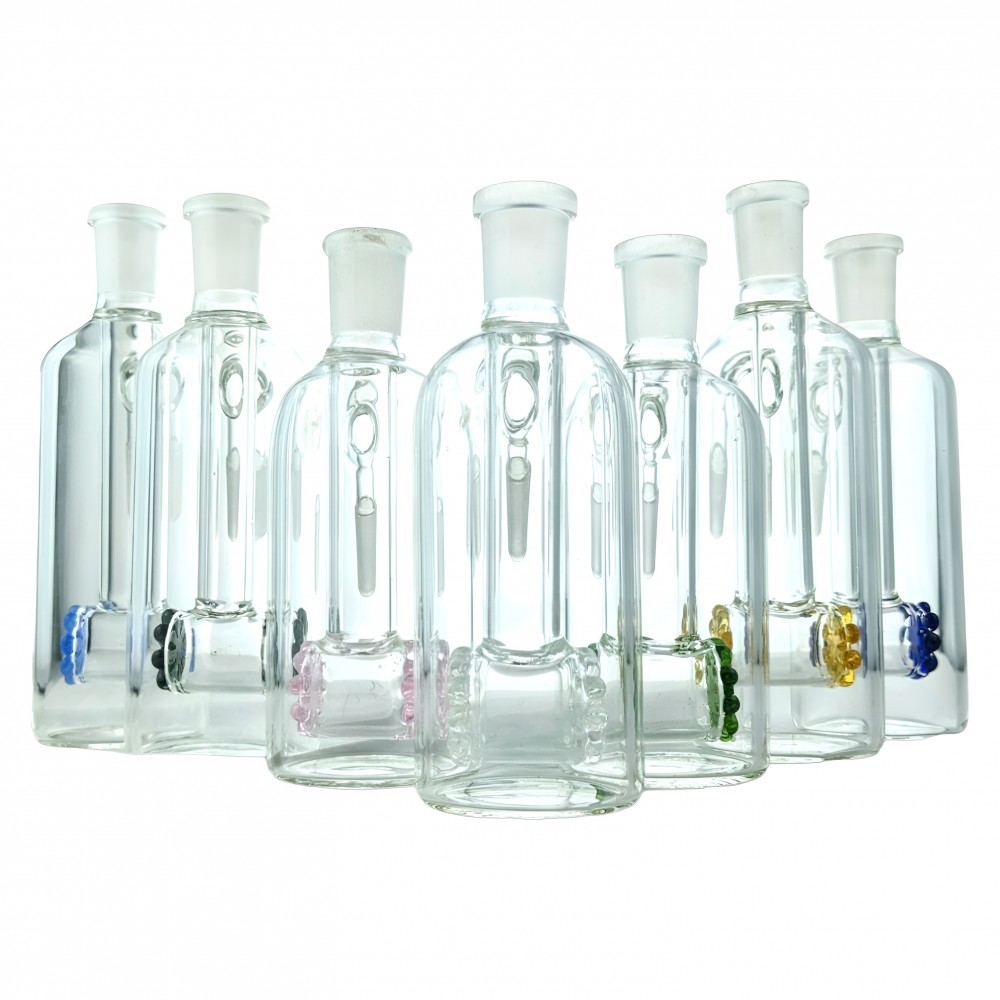 14mm Whimsical Drum Perc Ach Catcher on 45 Angle [ACH-017]