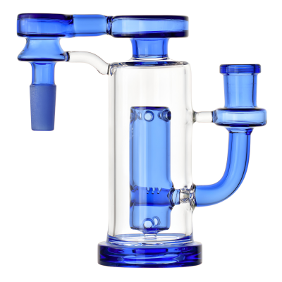 14mm Inline Perc Recycler Ash Catcher on 90 Angle