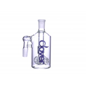 14mm Clover Glass 90 Angle Button Style Perc Ash Catcher [WPG-12]