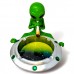 Token Alien on Spaceship Ashtray [3029]