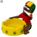 Shop Rasta Resin Small Jamaican Man Ashtrays at Skygate Wholesale Rasta Resin Small Jamaican Man Ashtray in Vibrant Colors