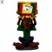 Shop Rasta Resin Small Jamaican Man Ashtrays at Skygate Wholesale Rasta Resin Small Jamaican Man Ashtray in Vibrant Colors