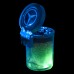 Colorful LED Car Premium Ashtrays - Assorted Colors - 6ct Display