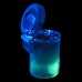 Colorful LED Car Premium Ashtrays - Assorted Colors - 6ct Display