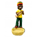 Rasta Resin Medium Ashtray - [ASH25-3]