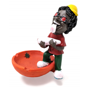 Rasta Resin Small Ashtray - [ASH17-21]