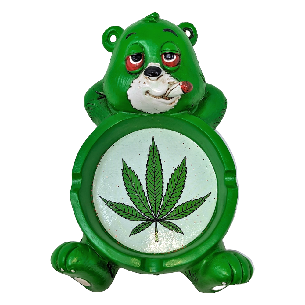 Stoner Bear Leaf Asthray [MY85004-3636L]