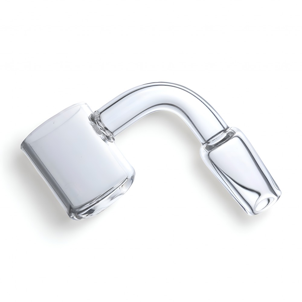 2mm Flat Cut Quartz Bangers - 14mm Male - 90 Angle [2QA14M]