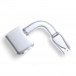 2mm Flat Cut Quartz Bangers - 14mm Male - 90 Angle [2QA14M]