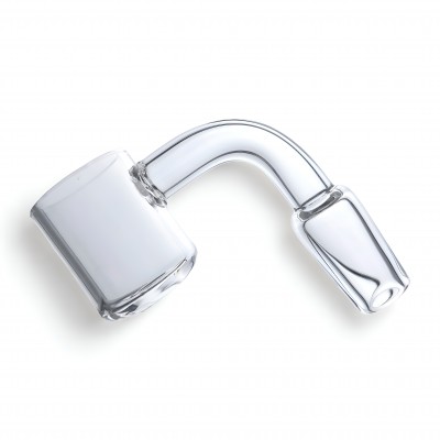 2mm Flat Cut Quartz Bangers - 14mm Male - 90 Angle [2QA14M]