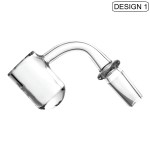 AFM Glass 14mm Round Thick Bottom Quartz Banger AFM Glass 14mm Round Thick Bottom Quartz Banger