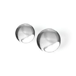 Bear Quartz - Pearls clear 6mm (set of 2) - [BQ24]