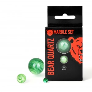 Bear Quartz - Marble set (GREEN) - [BQ31]