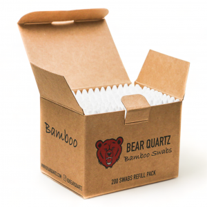 Bear Quartz - Swabs (Bamboo rell) - [BQ34]