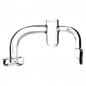 Slurp Terp & Round Bottom Duo Quartz Banger 14M - [QELE-C90]