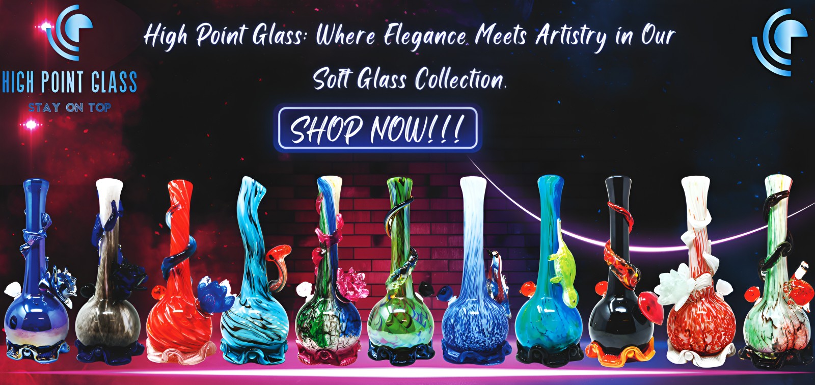 High Point Glass Soft Glass