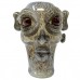 8" Assorted Colors Creepy Face Hammer Bubbler [AKD01]