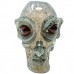 8" Assorted Colors Creepy Face Hammer Bubbler [AKD01]