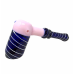 9" Slyme Color Joint Hammer Bubbler Hand Pipe - [DJ553]
