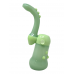 8" Slime Color Tube Bubbler Hand Pipe - [DJ593]
