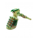 8" Assorted Angry Owl Hammer Bubbler Hand Pipe - [GWST0061]