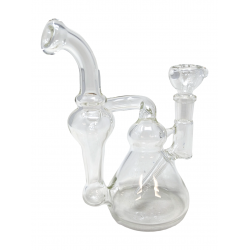 Micro Beaker Recycler Bubbler Hand Pipe - [M27]