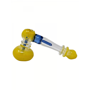 7" Assorted Double Stem & Rim Hammer Bubbler - [RJA20]