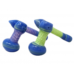 6" Slyme HoneyComb Sidecar 120grm Bubbler Assorted colors [SG4119]