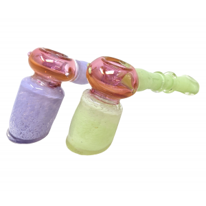 6" Slyme Frit Hammer 120 Grm Bubbler Assorted colors [SG4194]