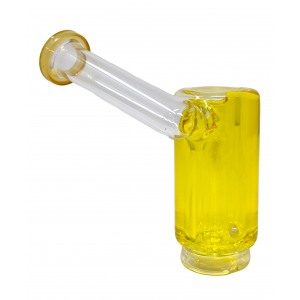 4.6" Glycerin Filled 120mm Puffco Attachment Bubbler [WSG3315]
