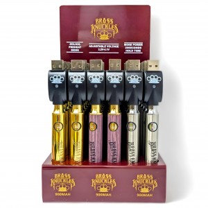 Brass Knuckles Batteries 900mah - Assorted 30ct [BKB-ASRT]