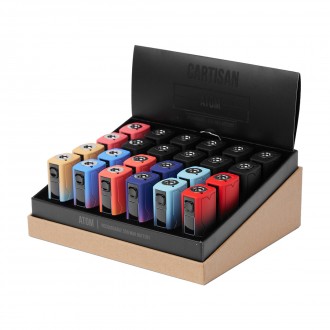 Cartisan Atom Gradient 510mAh Cartridge Battery - 24ct Display