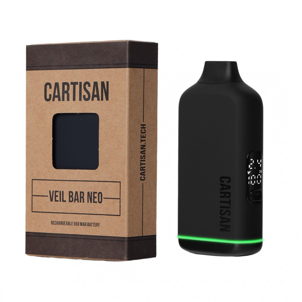 Cartisan Veil Bar Neo 510 Vape Battery Cartisan Veil Bar Neo 510 Cartridge Vape Battery