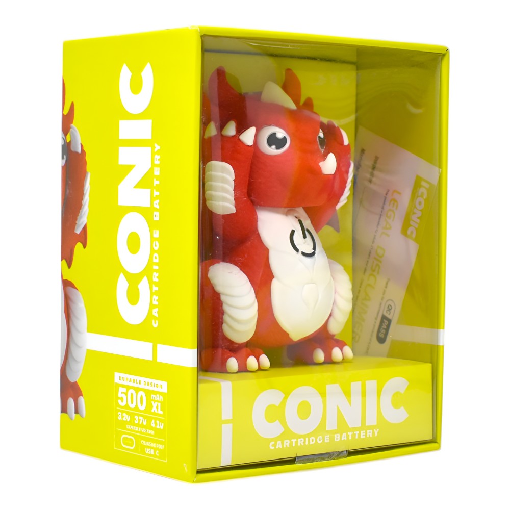 Iconic Dragon Power 510 Thread Vape Battery – 500mAh Capacity