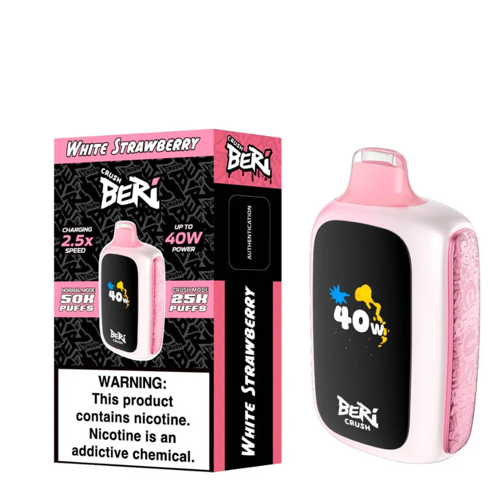 Beri Crush 50000 Puffs Disposable vape - 5ct Display