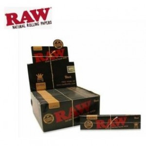 RAW Classic Black Natural Unrefined Rolling Papers Starting At: 