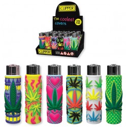 Clipper Lighter Pop Leaves 14 - (Display of 30ct) 