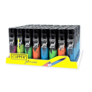 Clipper Lighter Jet Flame - (Display of 48)