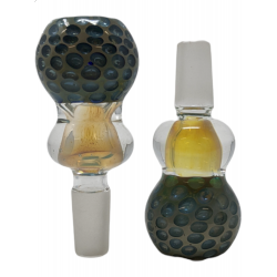 14mm Honeycomb Double Ball Art Bowl (Pack Of 2) [SG3275]