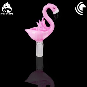 Empire Glassworks - Pink Flamingo Bowl Piece [21280114]*