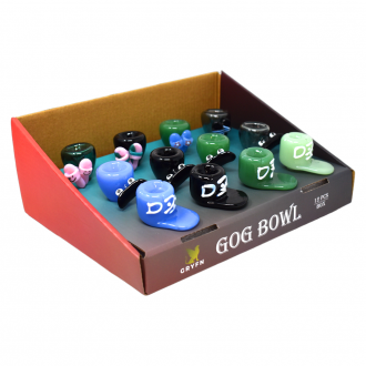 14mm Assorted Color Caps & Kicks Bowl (12CT Display)