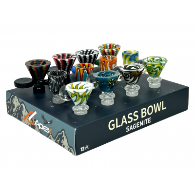 Sagenite Bowl 12ct Display - [BD400]