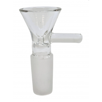 Clear Glass 14mm Bowl - [BOWL14-2]