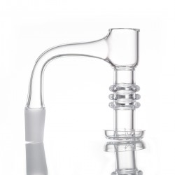 14mm Quartz Banger Fully Wended 90 Degree Angle [QBV1]