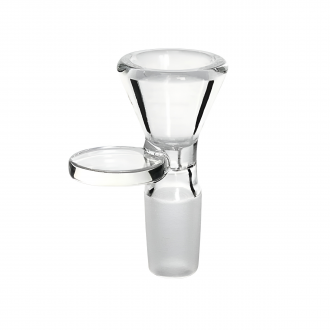 18mm Flat Handle Glass Pipe Bowl – 50ct Jar